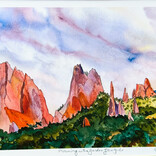 Forrest Gallery 11X14 - Morning in the Garden of the Gods