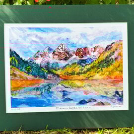 Forrest Gallery 11X14 - Maroon Bells/Autumn