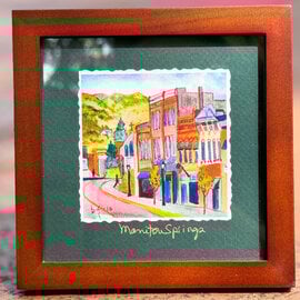 Forrest Gallery Framed 5x5 - Manitou Springs