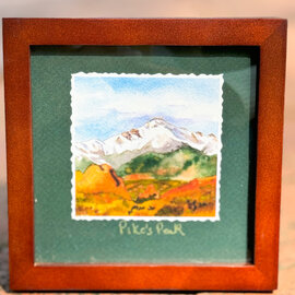 Forrest Gallery Framed 5x5 - Pikes Peak