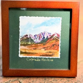 Forrest Gallery Framed 5x5 - Rocky Mountains