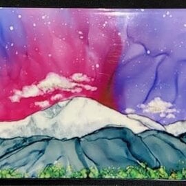 Rabbit's Ink, LLC Tile - MD Aurora Peak