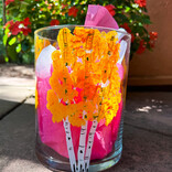Gelinde Dittrich Des 8" x 6" Hurricane Glass Aspen