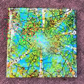 Rabbit's Ink Tile - SM Looking Up