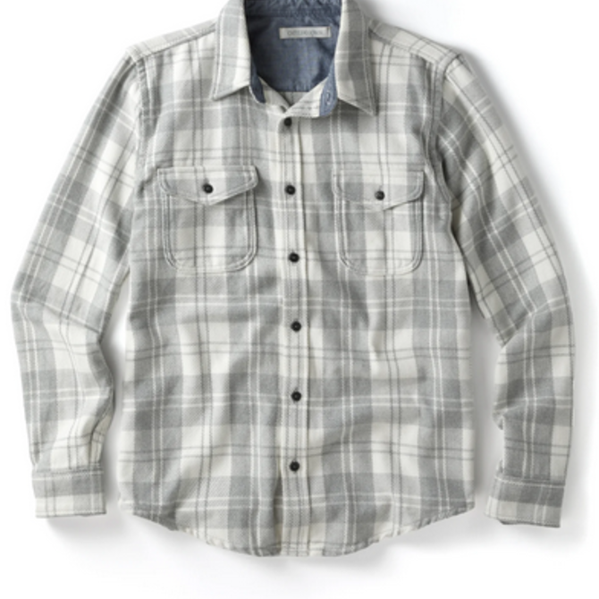 OUTERKNOWN Men's Shirt - Blanket Plaid