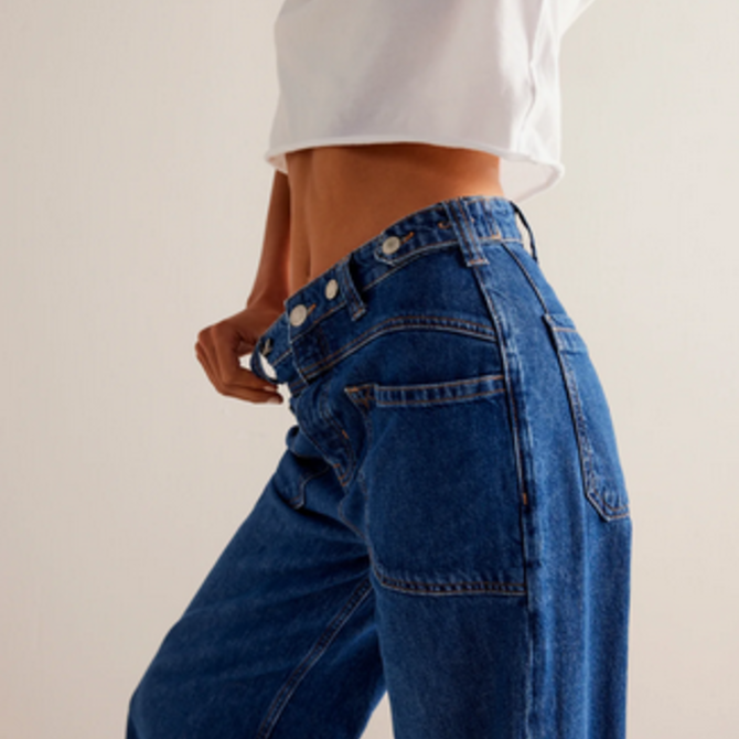 FREE PEOPLE Jean - Palmer Cuff