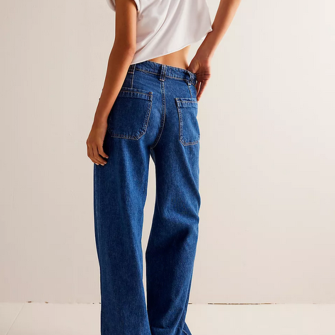 FREE PEOPLE Jean - Palmer Cuff