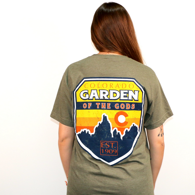 On The Road Apparel Crew Sweatshirt/T Shirt - Garden of the Gods