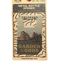 M & W Design Co Bottle Opener - Garden of the Gods