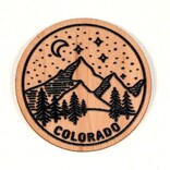 M & W Design Co Mini Wood Sticker - Colorado Night Sky