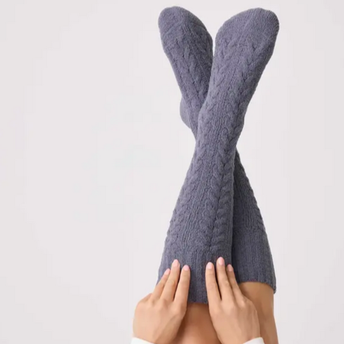 PJ Salvage Socks - Cable Crew