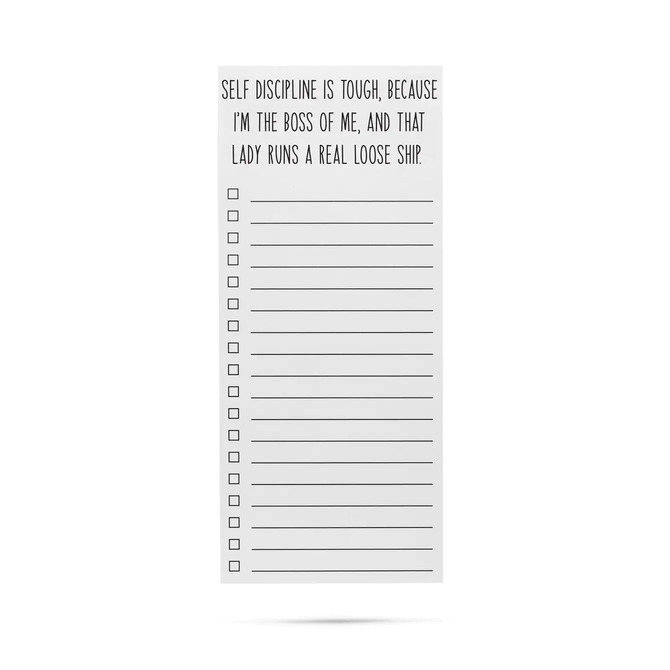 Ellembee MAG PAD-SELF DISCIPLINE