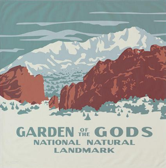 Mcgovern & Co Bandana - Garden of the Gods