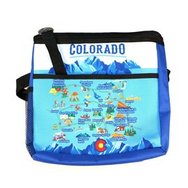 COOLER BAG-COLORADO MAP