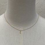 Chan Luu 14K Yellow Gold Moon Necklace