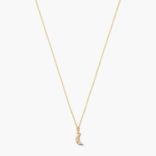 Chan Luu 14K Yellow Gold Moon Necklace