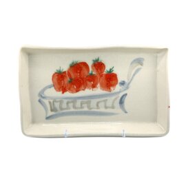 MAGGY AMES HANDMADE Hor D'Oeuvres Tray - Strawberry Basket