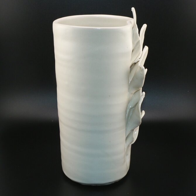 MAGGY AMES HANDMADE Bud Vase - Calla Lilly White Tall