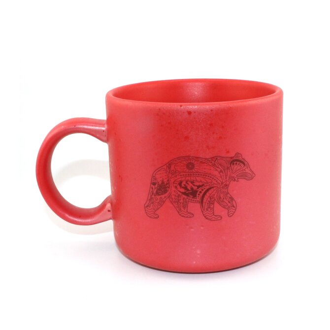 A&f Souvenir MUG-TRIBAL BEAR RED CO/RM