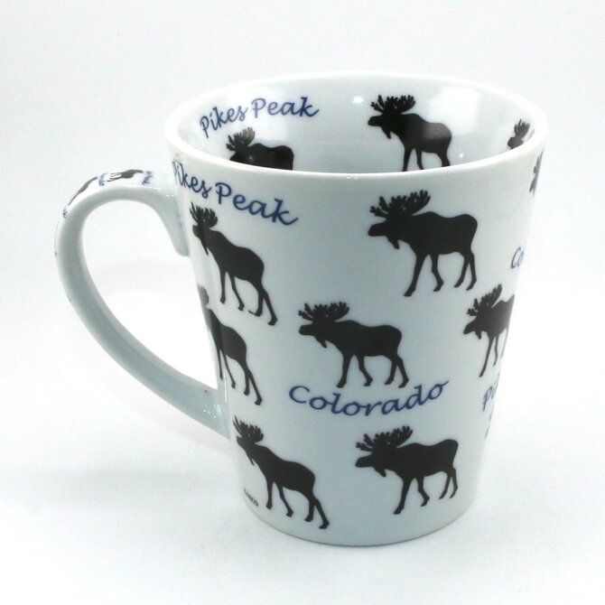 Monterey Mug - Moose Pikes Peak Colorado