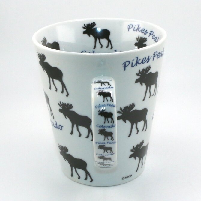 Monterey Mug - Moose Pikes Peak Colorado