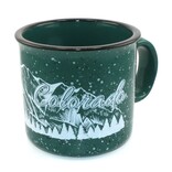 Sanborn Souvenir Co. Inc. Mug - Colorado Mountains Green