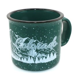 Sanborn Souvenir Co. Inc. Mug - Colorado Mountain Green