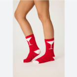 PJ Salvage Socks - Santa & Martini