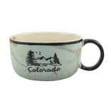 Sanborn Souvenir Co. Inc. SOUP MUG-BLK MARBLE CO