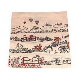 BEYOND CUSHIONS Embroidered Skyline Tote Bag - Garden of the Gods