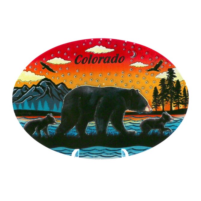 American Gift Corp MAG-BEAR OVAL FOIL