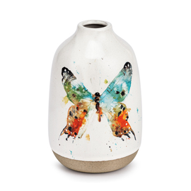 Demdaco/misc Product VASE - Multicolor Butterfly