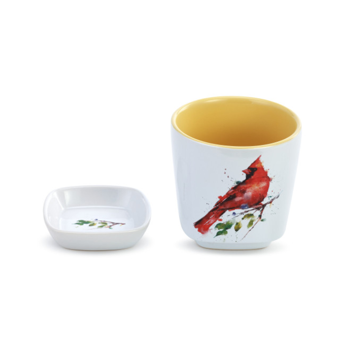 Demdaco/misc Product Cup/Trinket - Spring Cardinal