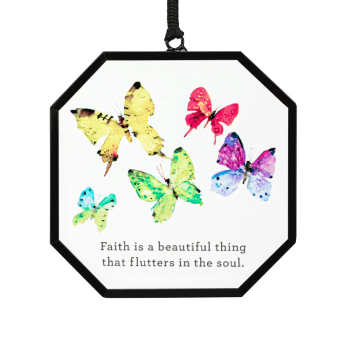 Demdaco/misc Product Suncatcher - Flock of Butterflies