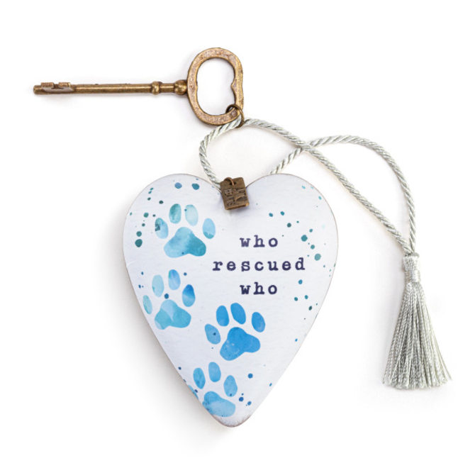 Demdaco/misc Product HEART ART - Who Rescued Who