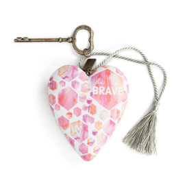 Demdaco/misc Product HEART ART-BE BRAVE