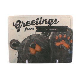 Demdaco/misc Product POSTCARD PUZZLE-HOWDY BEAR