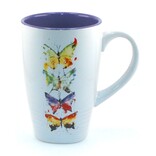 Demdaco/misc Product LATTE MUG - 4 Butterflies