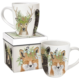 Mary Lake Thompson MUG-WOODLAND ANIMALS