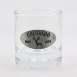 AMERICAWARE Shot Glass - Elk Oval Metal Colorado AMERICAWARE Shot Glass - Elk Oval Metal Colorado