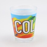 Monterey Colorado Tie Dye Wraparound Shot Glass