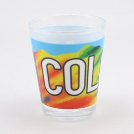 Monterey Colorado Tie Dye Wraparound Shot Glass