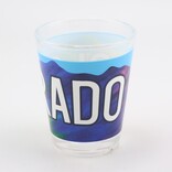 Monterey Colorado Tie Dye Wraparound Shot Glass