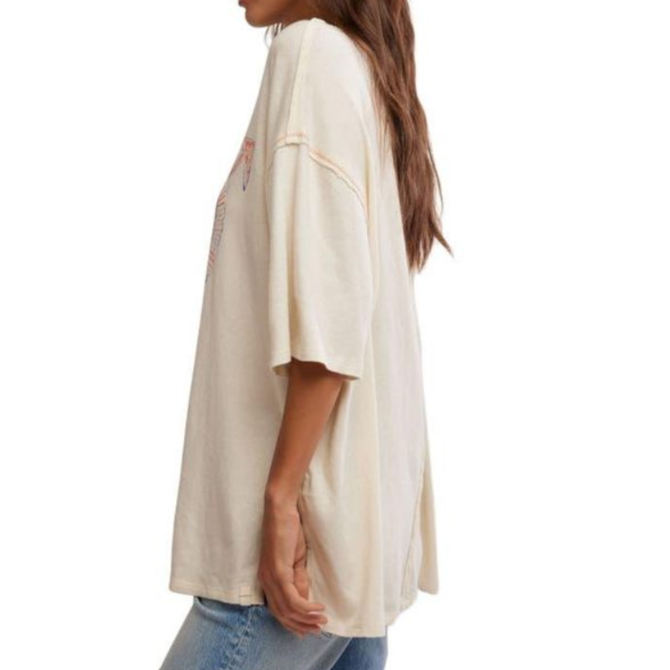 FREE PEOPLE Tee - Love Rose