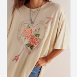 FREE PEOPLE Tee - Love Rose