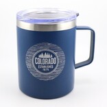 A&f Souvenir Mug - Matte Blue w/Lid