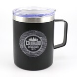 A&f Souvenir Mug - Matte Black w/Lid