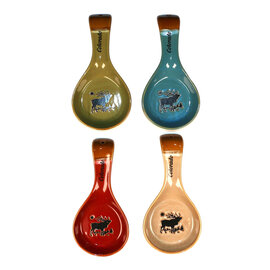 American Gift Corp SPOONREST-ELK DRIP GLAZE CO ASST
