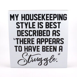 Carson Inc SITTER-HOUSEKEEPING/STRUGGLE