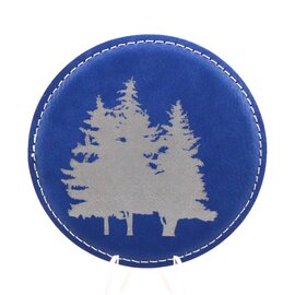 TANGICO CSTR-PINE TREES BLUE LTHR